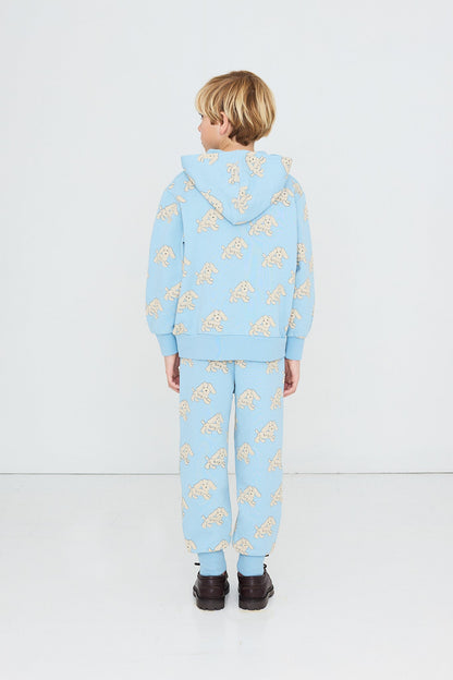 Tinycottons Dogs Sweatpants - Denim Blue