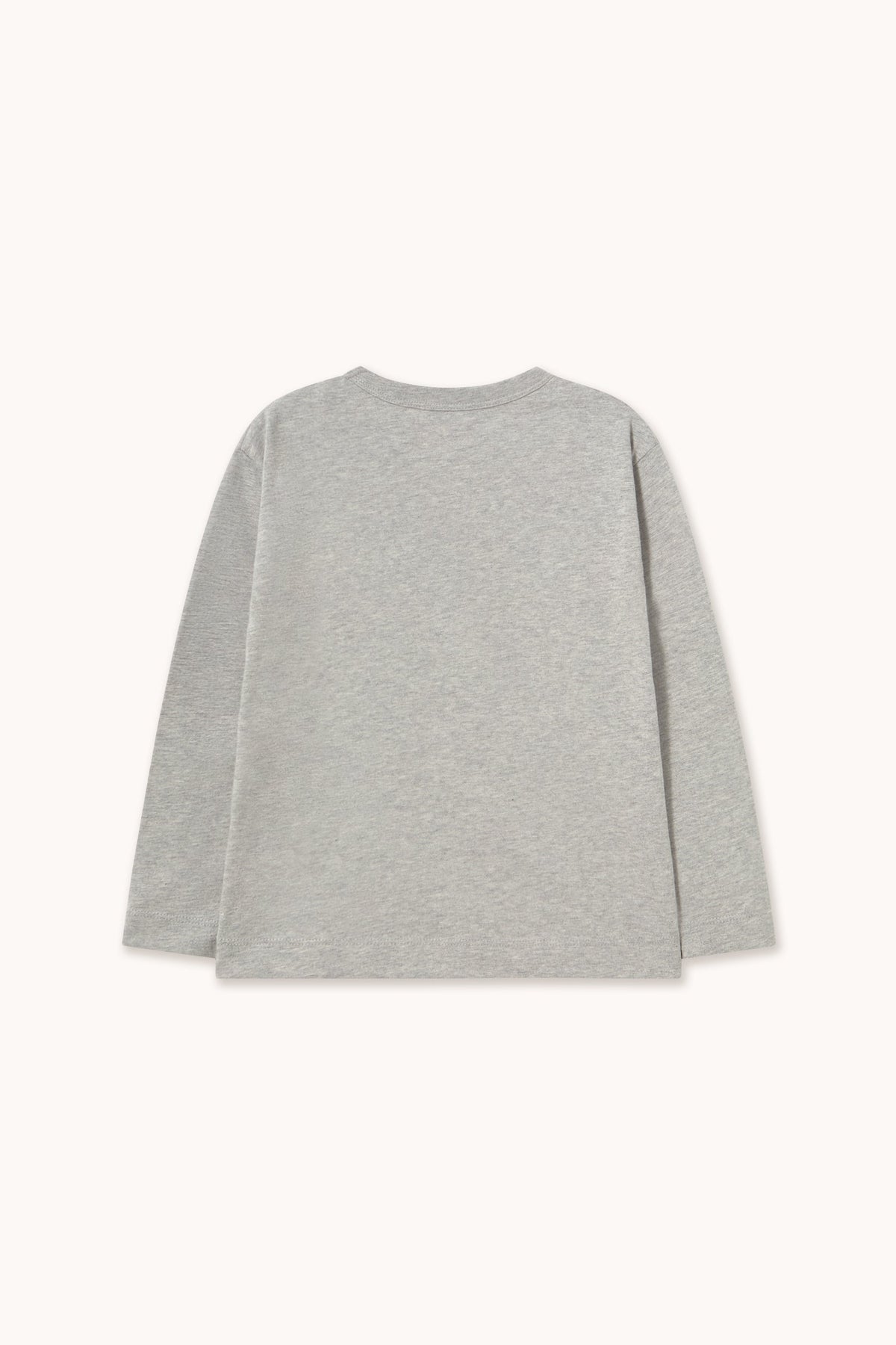 Tinycottons Two Dogs Graphic Sleeve Tee - Medium Grey Heather product image 2