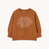 Tinycottons Curly Dog Graphic Sweatshirt in Brown