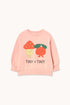 Tinycottons Tiny & Tiny Graphic Sweatshirt - Wild Rose in Wild Rose