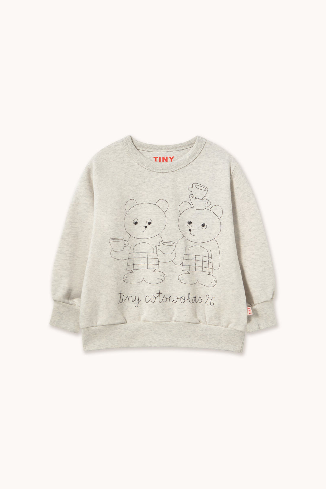 Tinycottons Tiny Tea Room Graphic Sweatshirt front