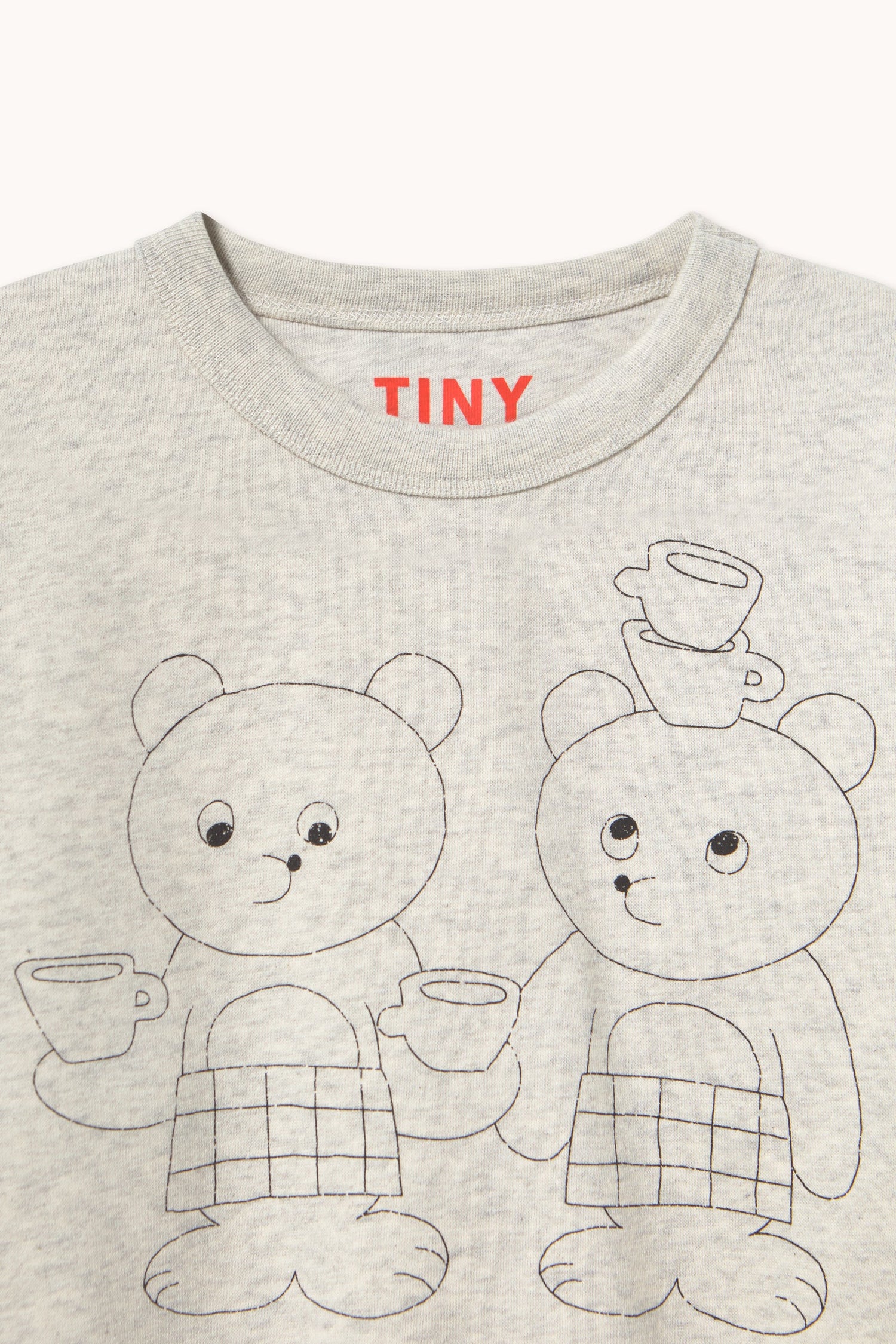 Tinycottons Tiny Tea Room Graphic Sweatshirt back