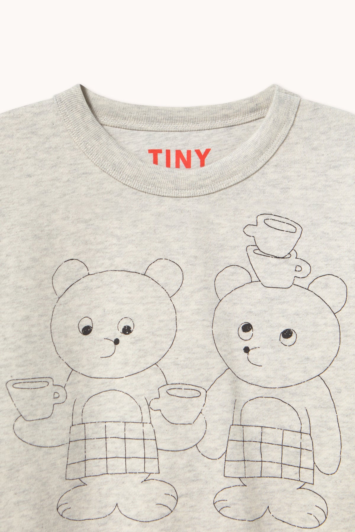 Tinycottons Tiny Tea Room Graphic Sweatshirt back