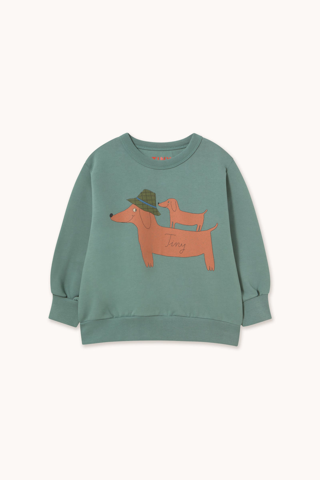 Tinycottons Two Dogs Graphic Sweatshirt front