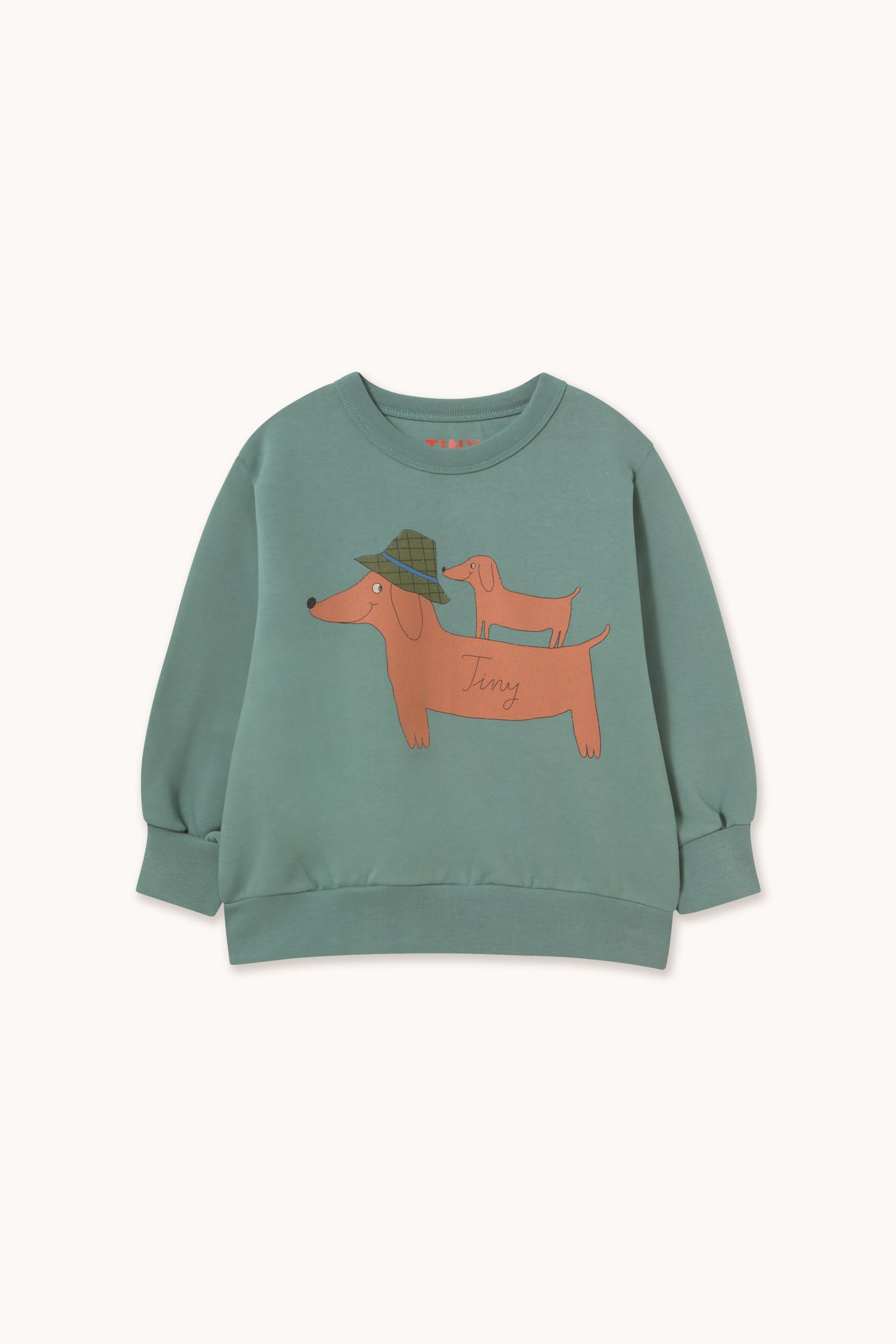 Tinycottons Two Dogs Graphic Sweatshirt front