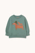 Tinycottons Two Dogs Graphic Sweatshirt front
