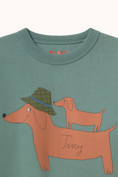Tinycottons Two Dogs Graphic Sweatshirt back