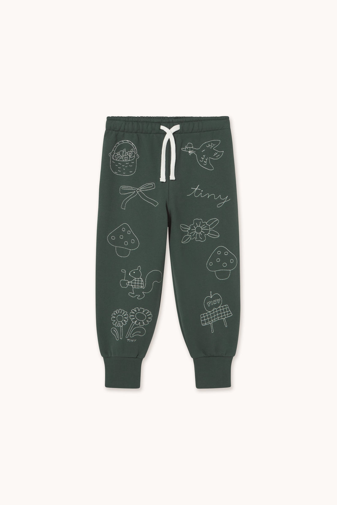 Tinycottons Tiny Apples Sweatpant - Ink Blue in Ink Blue