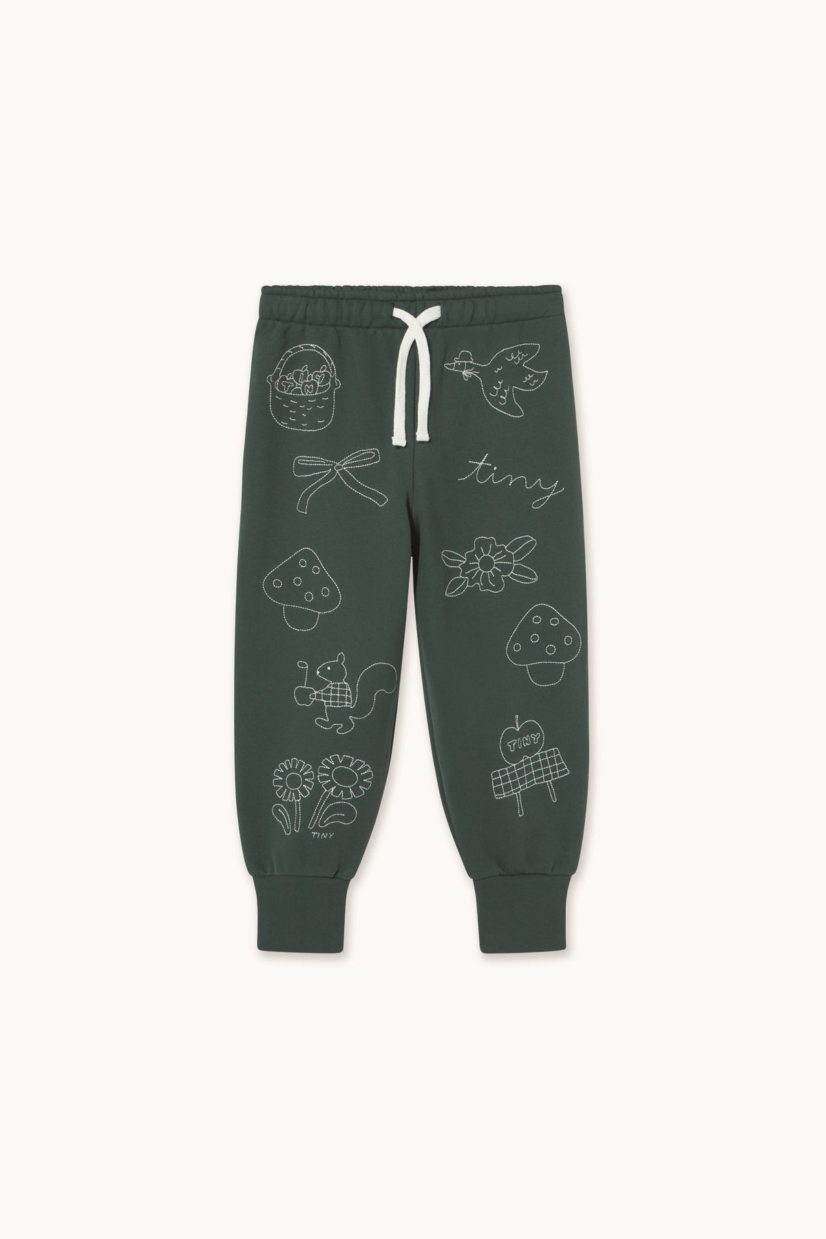 Tinycottons Tiny Apples Sweatpant - Ink Blue in Ink Blue
