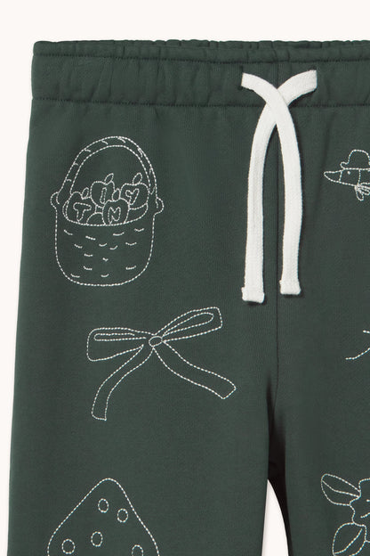 Tinycottons Tiny Apples Sweatpant - Ink Blue product image 3