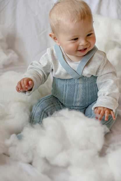 Silly Silas Granny Teddy Misty Blue Footed — official lifestyle view 1