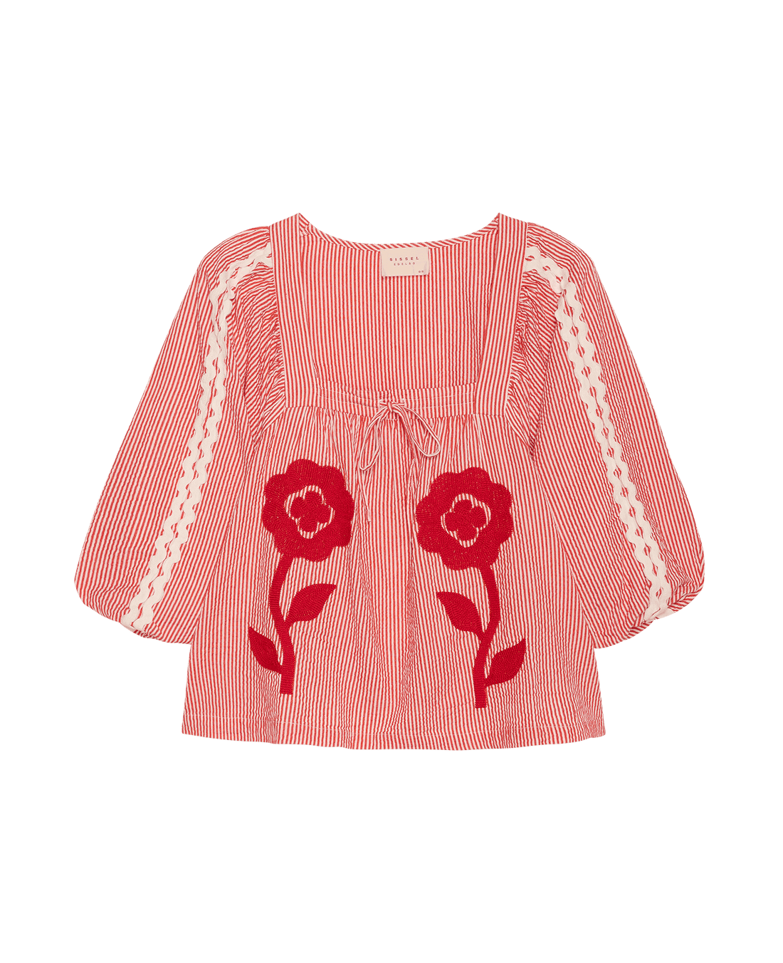 SISSEL EDELBO Abelone Top – Red Flower