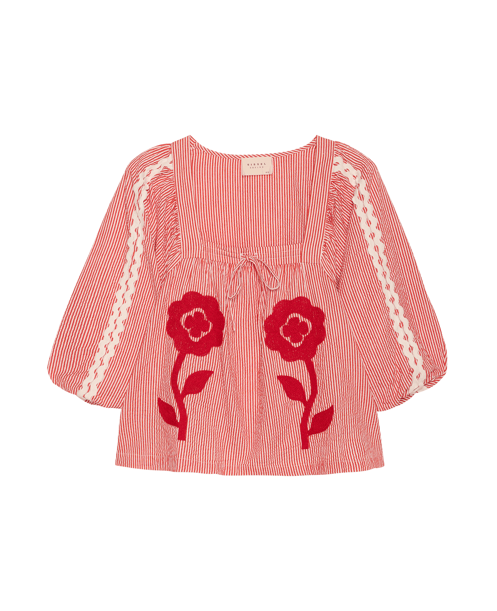 SISSEL EDELBO Abelone Top – Red Flower