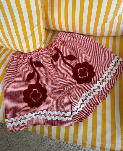 SISSEL EDELBO Abelone Shorts – Red Flower