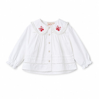 Flöss Adele Blouse - White product view