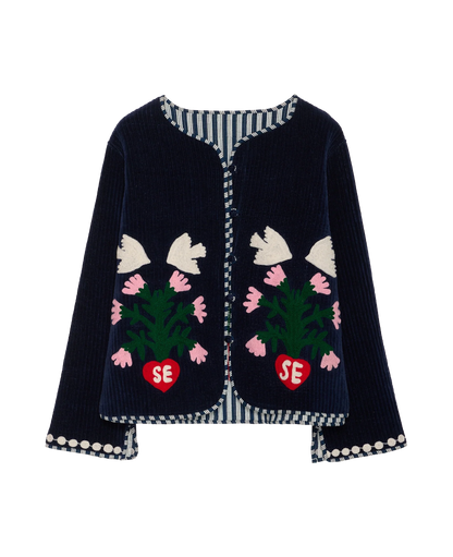Coming Soon-Sisse Edelbo Anil Jacket - Navy