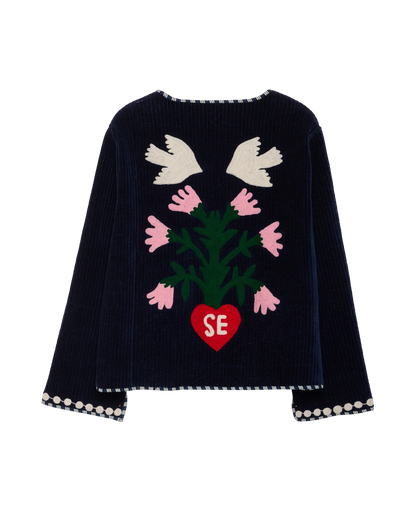 Coming Soon-Sisse Edelbo Anil Jacket - Navy