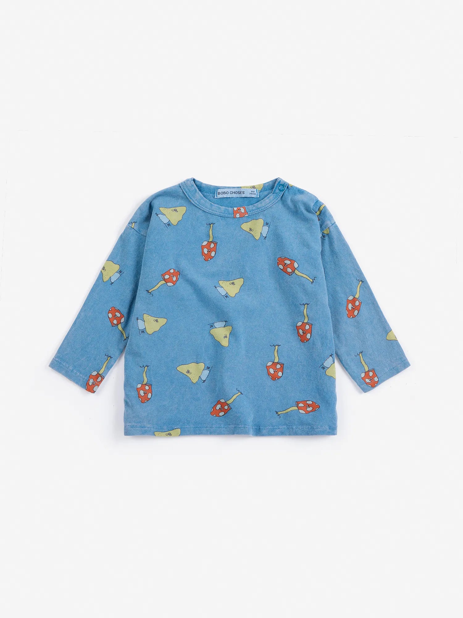 Bobo Choses Mush Monster Duo All-Over T-Shirt - Bobo Choses front view