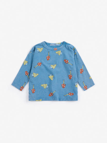 Bobo Choses Mush Monster Duo All-Over T-Shirt - Bobo Choses front view