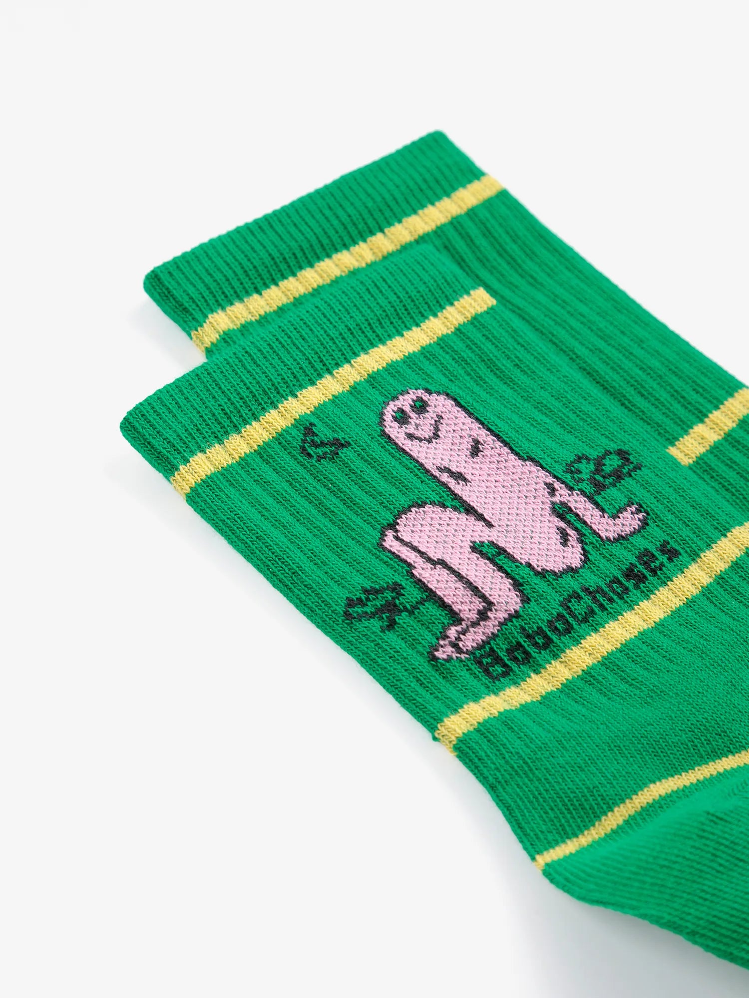Bobo Choses Long Puff Short Socks - Green - Bobo Choses detail