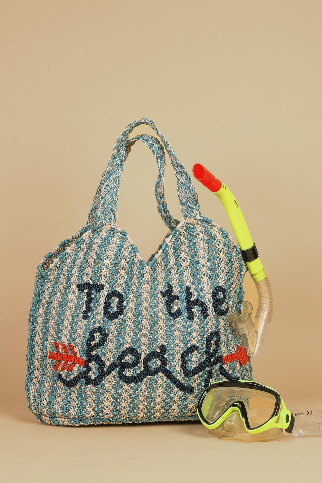 The Jacksons Drew To The Beach Jute Tote Bag