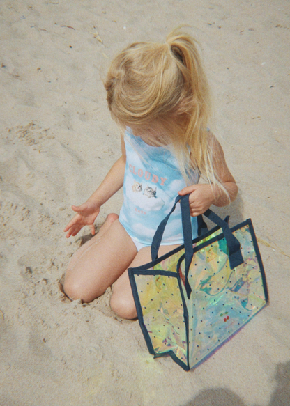 Konges Sløjd Beach Bag - Navy Dot