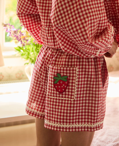 Sissel Edelbo Bobbie Shorts - Red Checks
