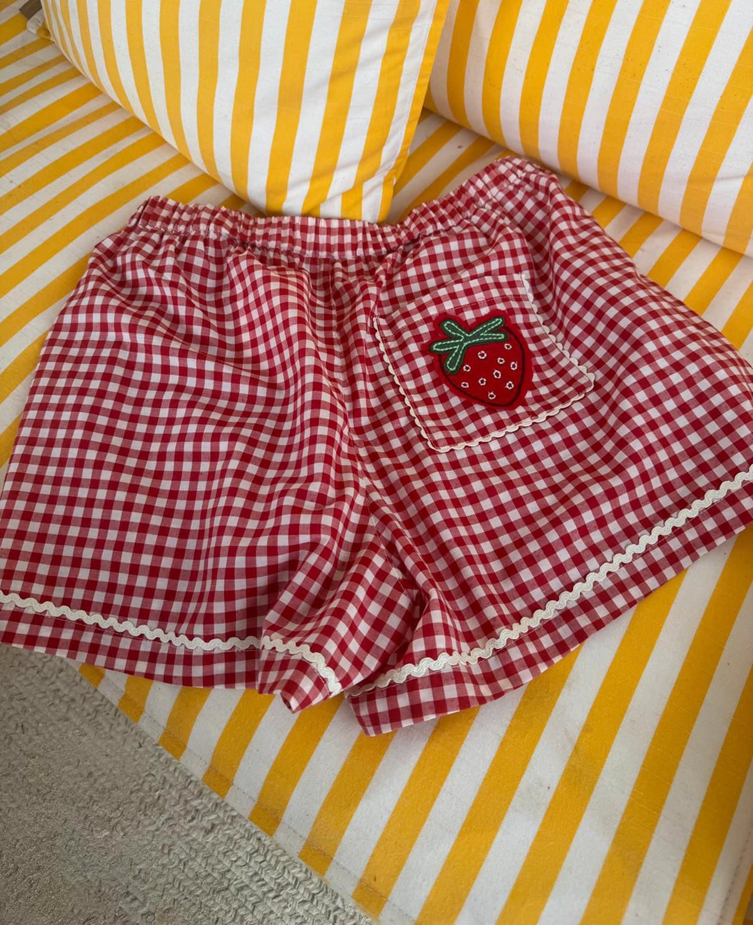 Sissel Edelbo Bobbie Shorts - Red Checks