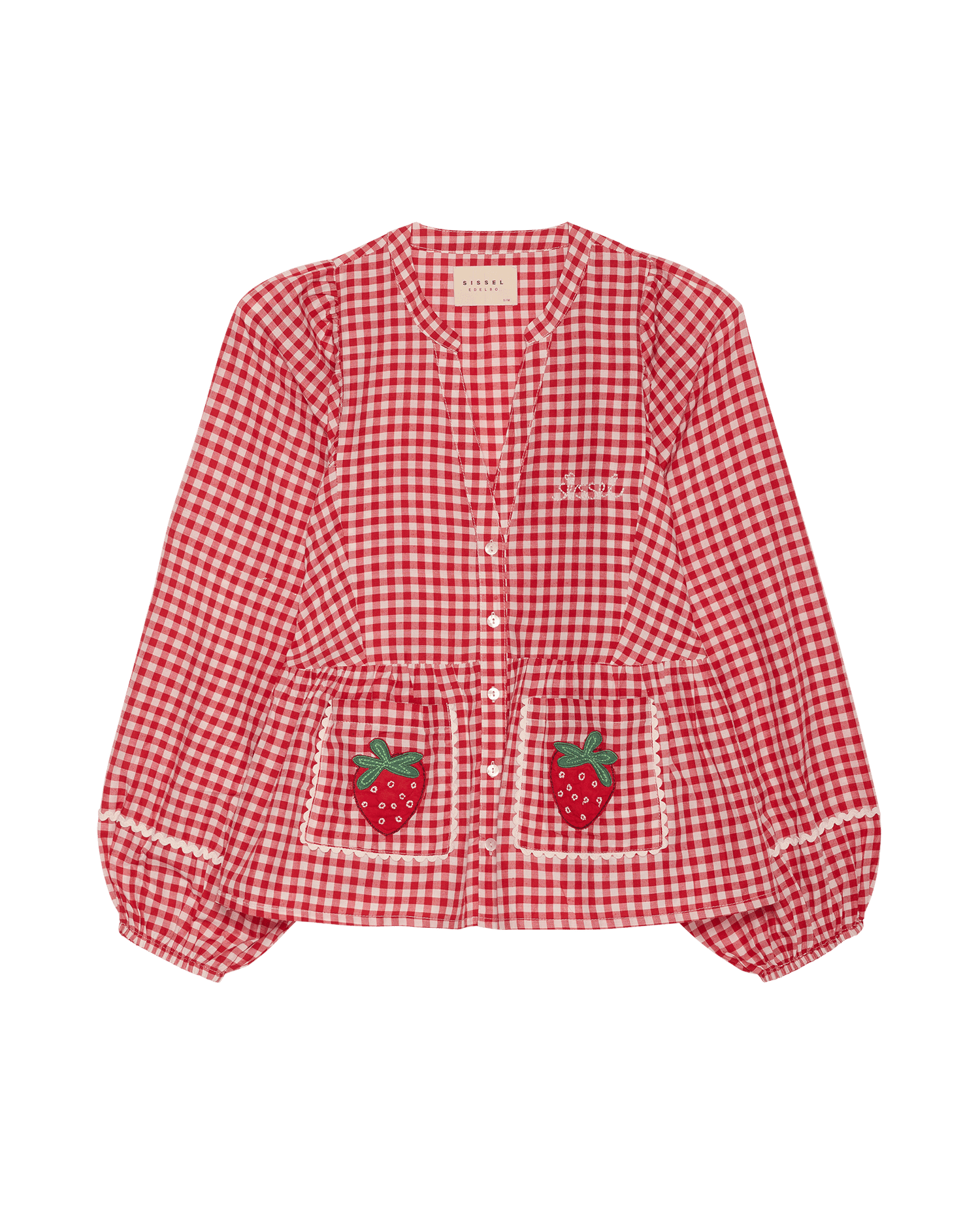Sissel Edelbo Bobbie Top - Red Checks