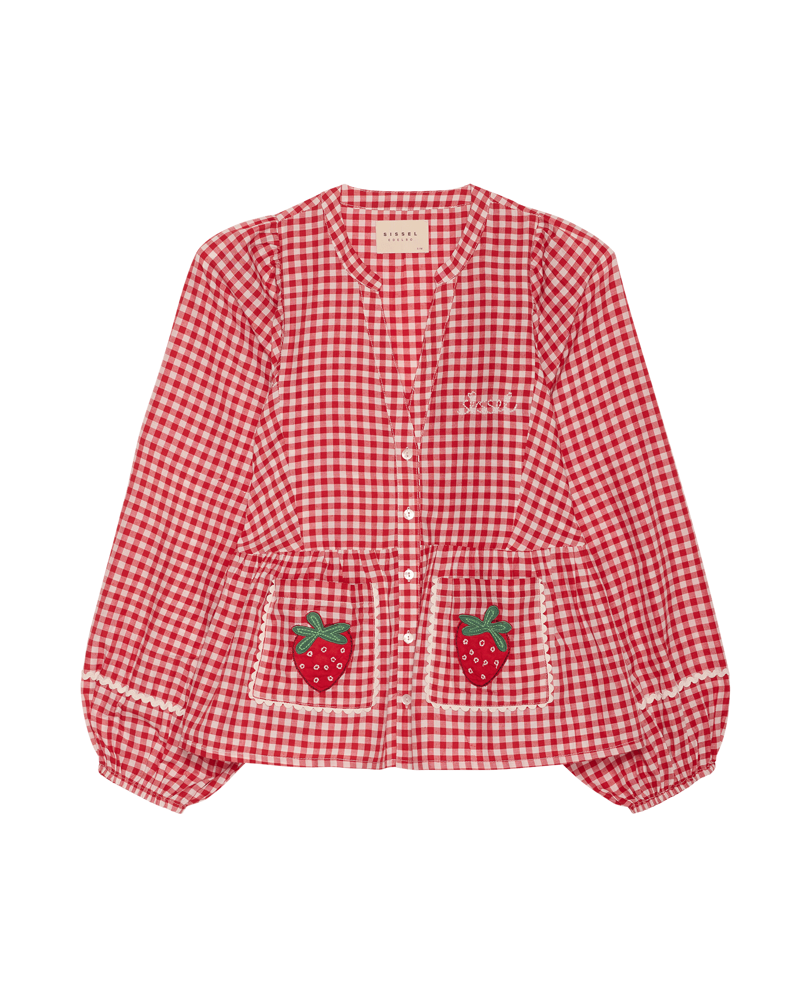 Sissel Edelbo Bobbie Top - Red Checks