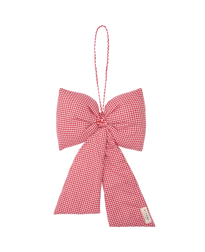 Sissel Edelbo Gingham Bow Decoration back view