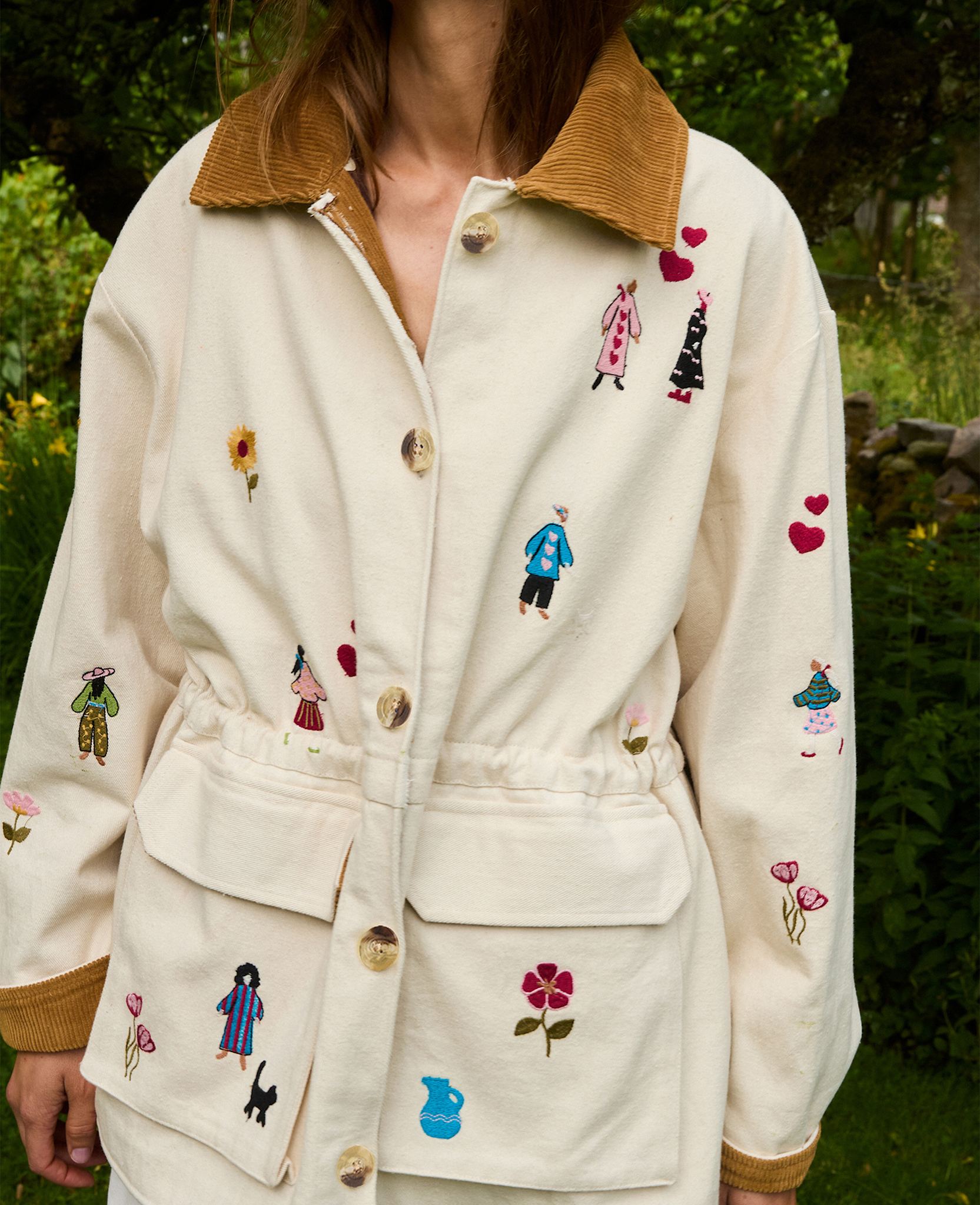 Sissel Edelbo Cara Jacket - White Swan
