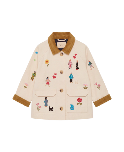 Sissel Edelbo Cara MINI Jacket - White Swan