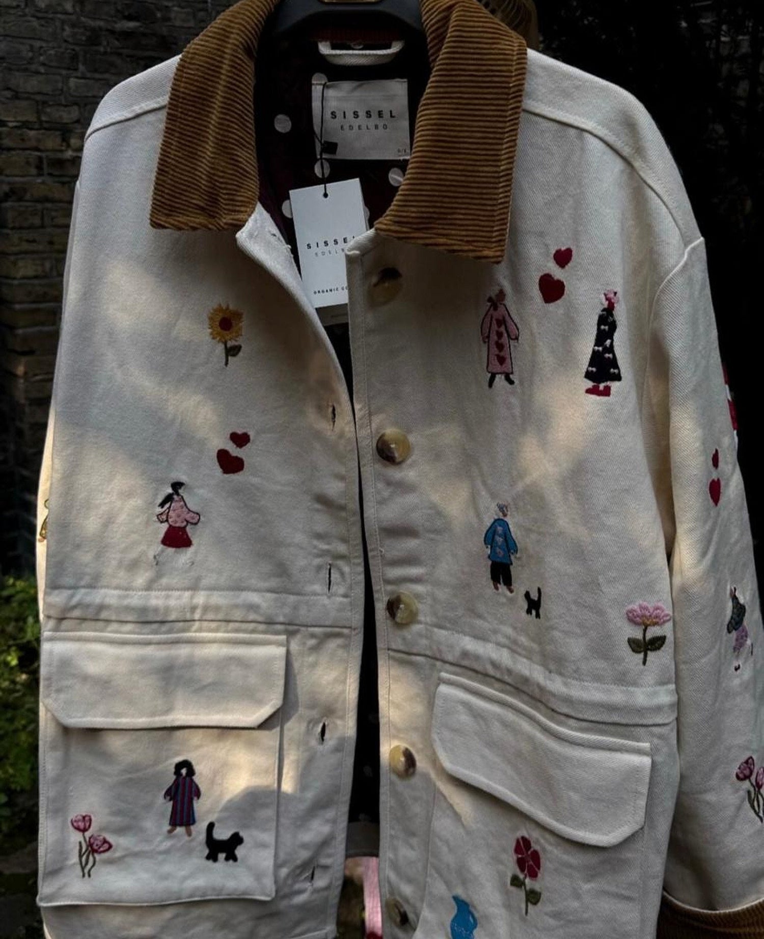 Sissel Edelbo Cara Jacket - White Swan