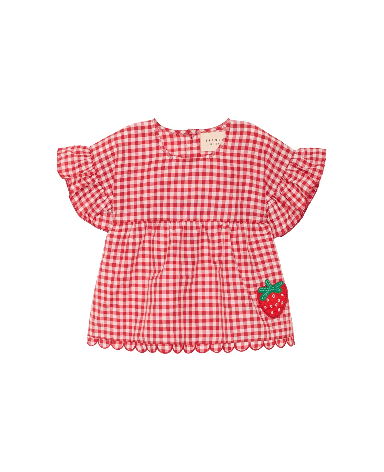 Sissel Edelbo Charlene Mini Top - Red Checks