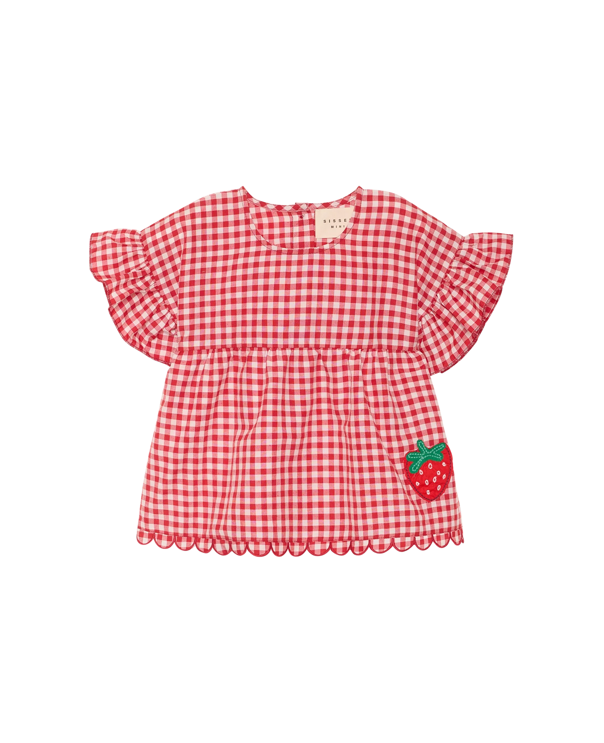 Sissel Edelbo Charlene Mini Top - Red Checks