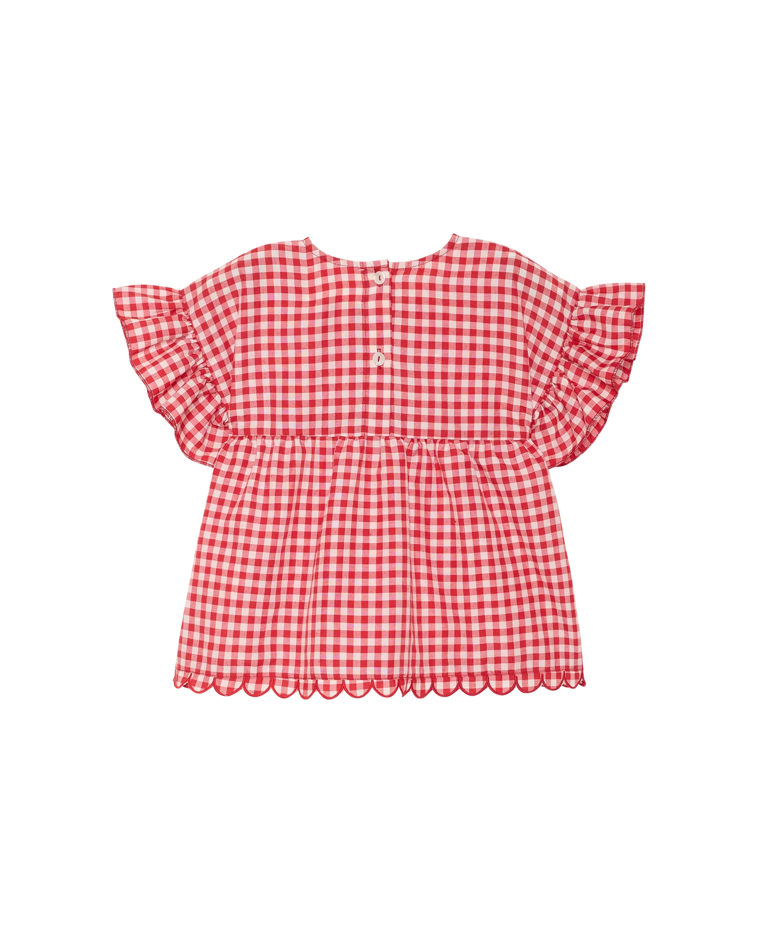 Sissel Edelbo Charlene Mini Top - Red Checks
