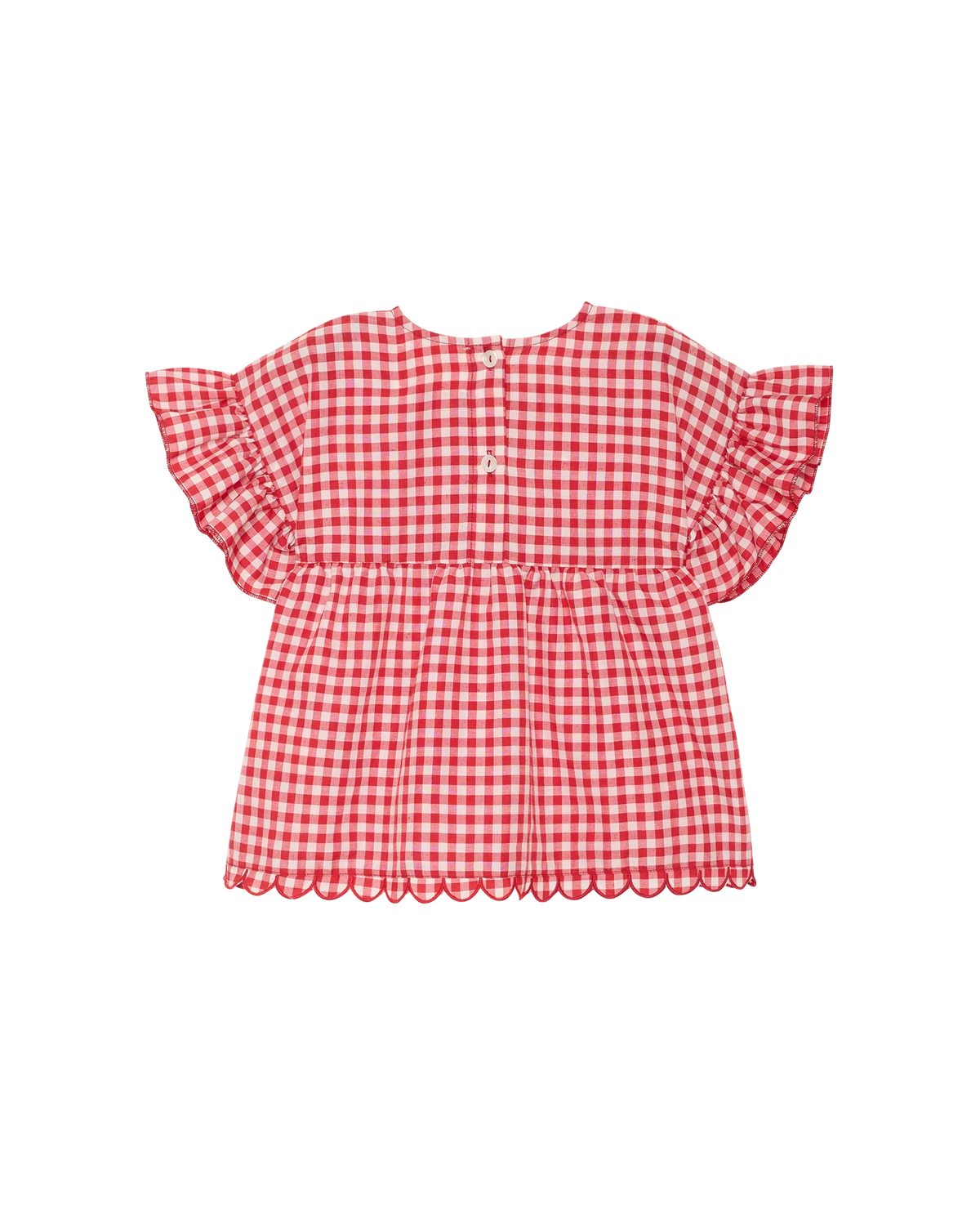 Sissel Edelbo Charlene Mini Top - Red Checks