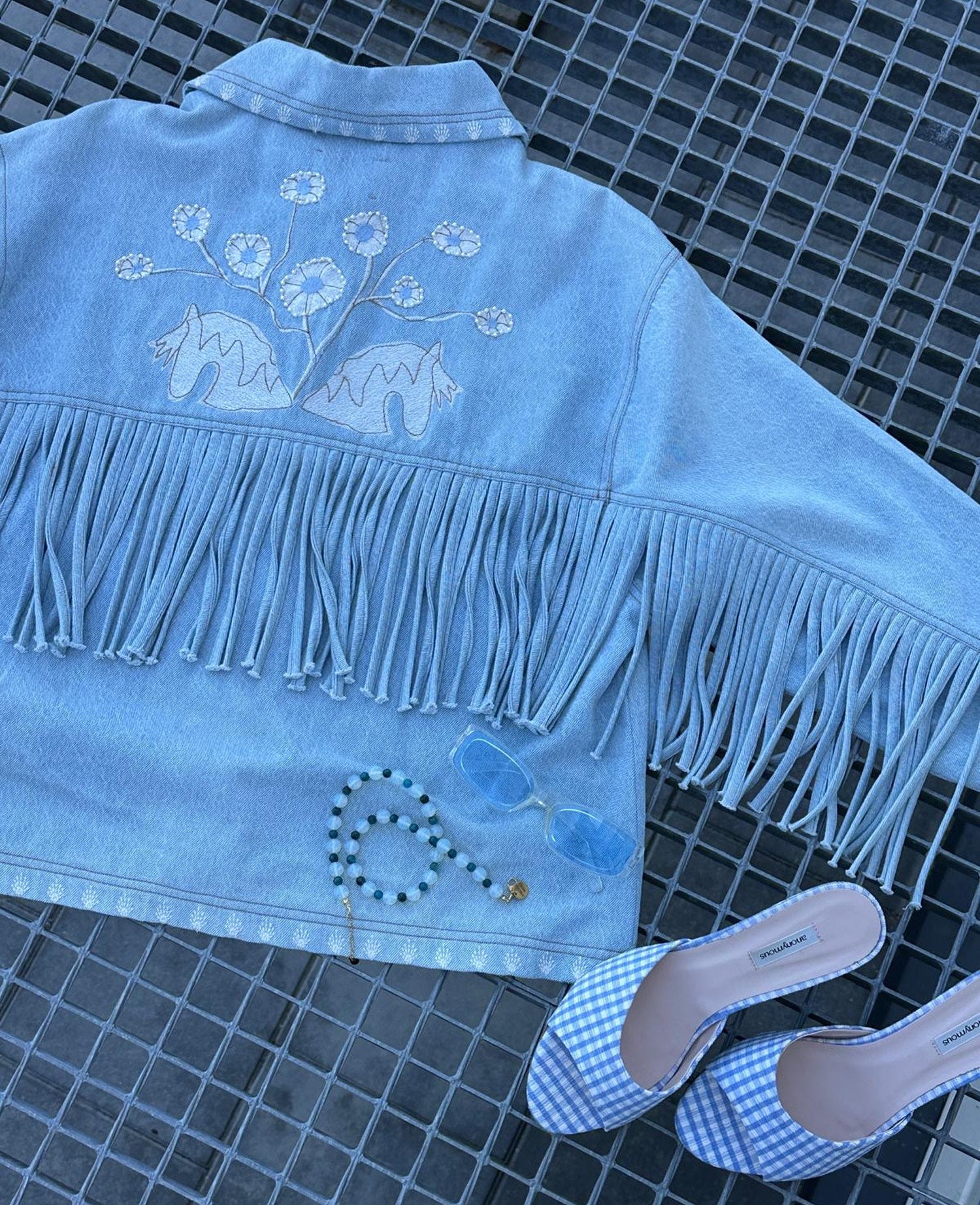 Coming Soon-Sisse Edelbo Christer Jacket - Denim