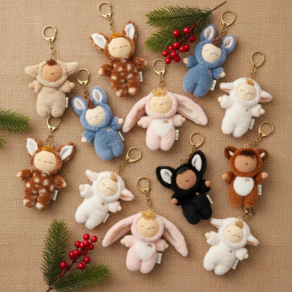 Dinkum Dolls Cozy Bag Charm - Bunny Flopsy - Dinkum Dolls