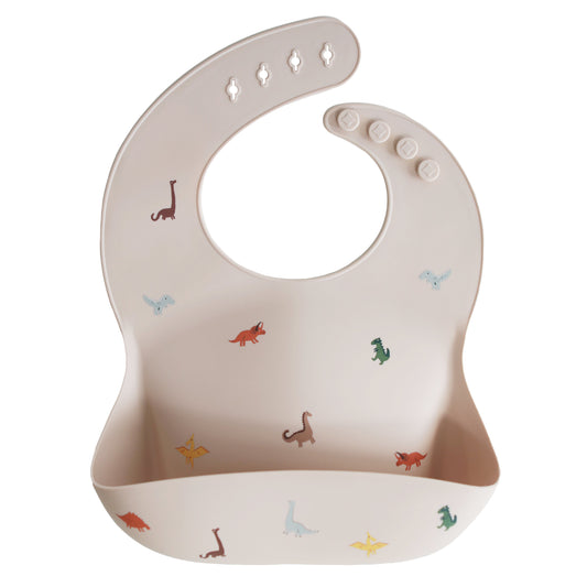 Silicone Baby Bib mushie - enjoykidsus