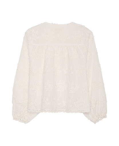 Coming Soon-Sisse Edelbo Delphine Top - Off White