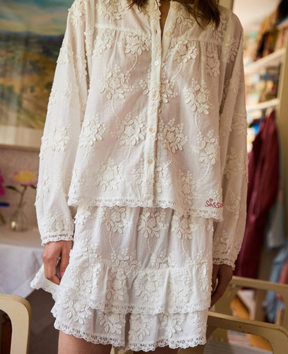 Coming Soon-Sisse Edelbo Delphine Top - Off White
