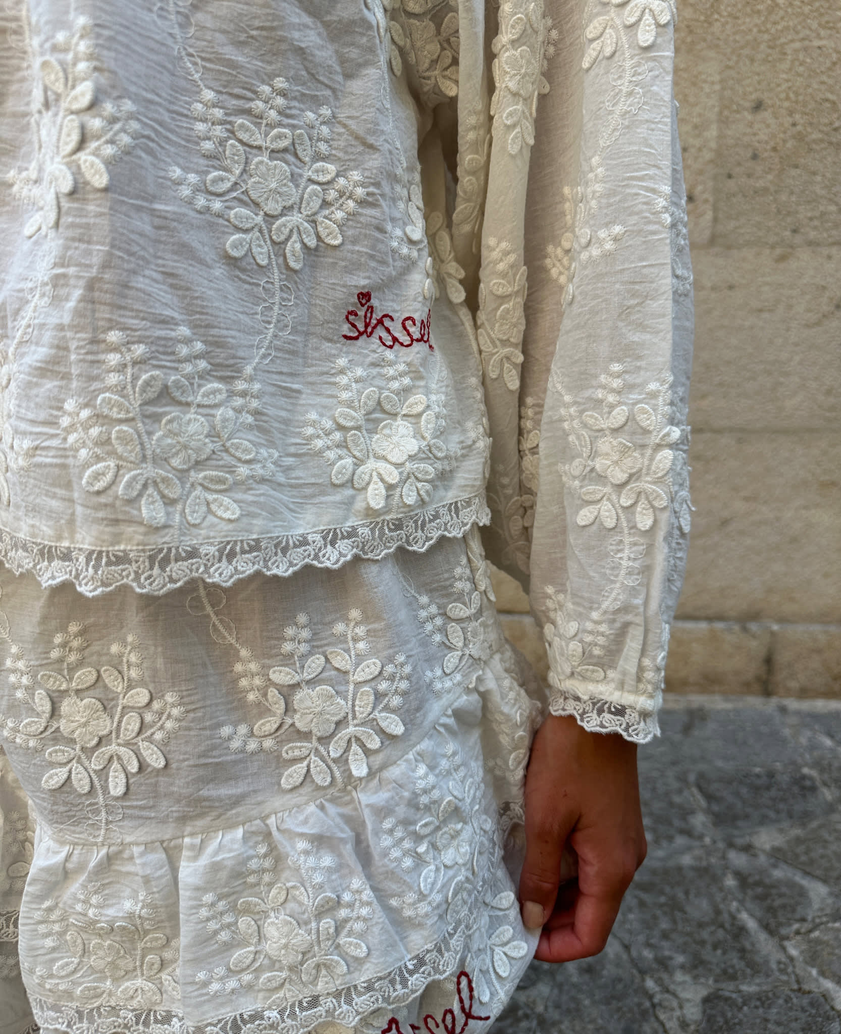 Coming Soon-Sisse Edelbo Delphine Top - Off White