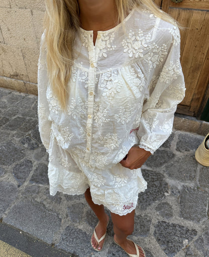 Coming Soon-Sisse Edelbo Delphine Top - Off White