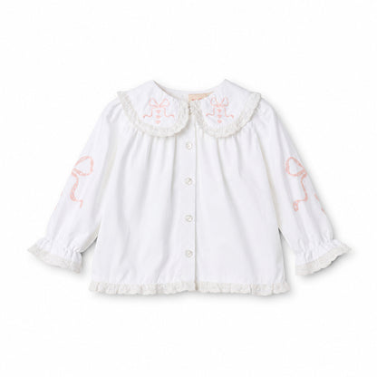 Flöss Emmy Blouse - White