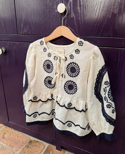 Sissel Edelbo Erica Mini Top Off White styled look