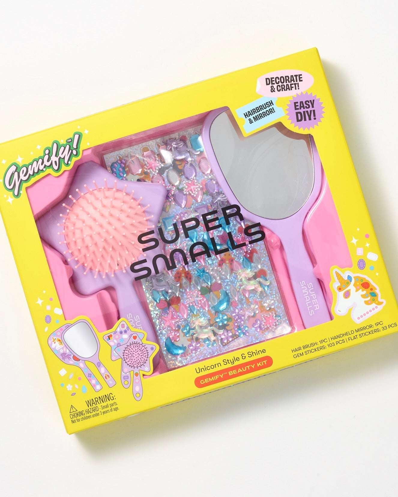 Super Smalls Unicorn Style &amp; Shine Gemify® Beauty Kit