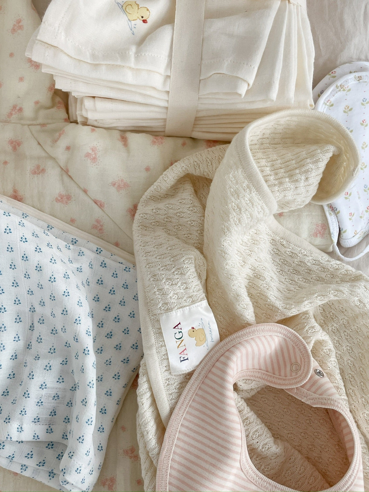 Konges Sløjd Fanga Fio Stripe Bibs, Set of 2 by Konges Sløjd
