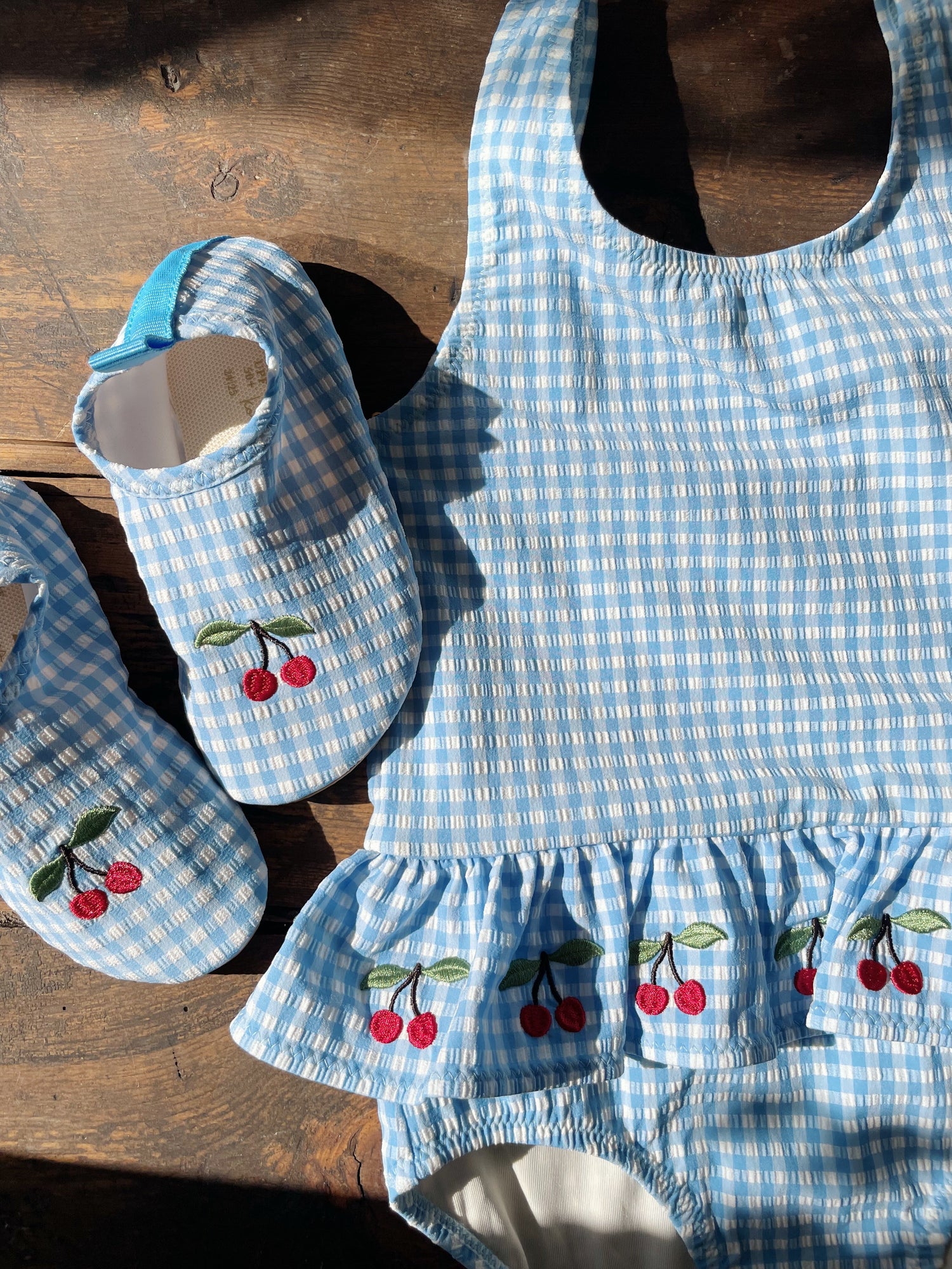 Konges Sløjd SOLINE SWIMSUIT - provence/white swan